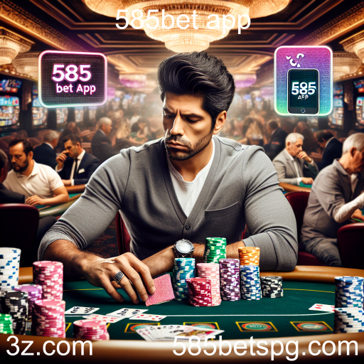 Poker: A Arte do Jogo Estratégico no 585bet App